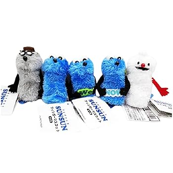 パペットスンスン フィンガーマスコット 4種 セット ③ 指人形 Amazon.co.jp: パペットスンスン フィンガーマスコット 全5種